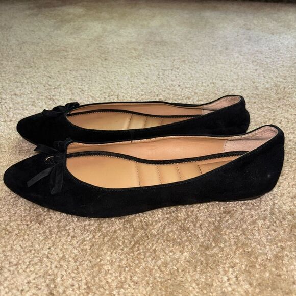 Elegant Black Ballet Flats - Picture 1 of 3